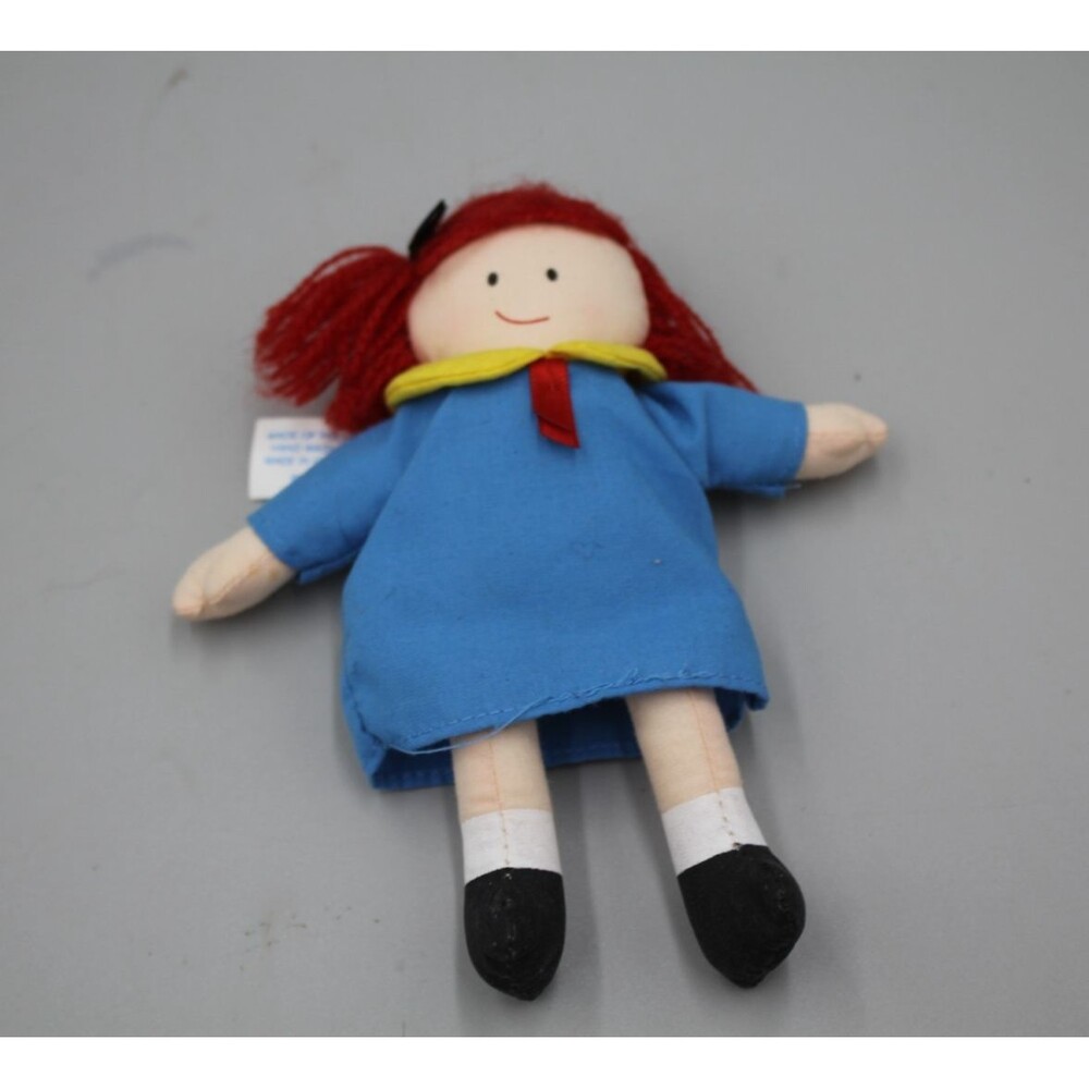 Vintage 1998 Eden Madeline Friends 6" Plush Madeline Mini Blue Dress Eden HTF